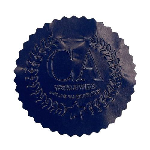 Royal Blue Embossing Wafers