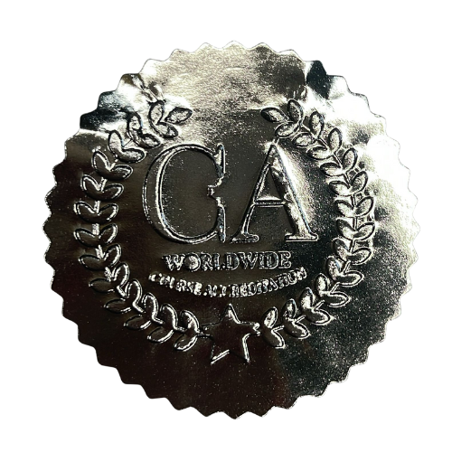 Silver Embossing Wafers