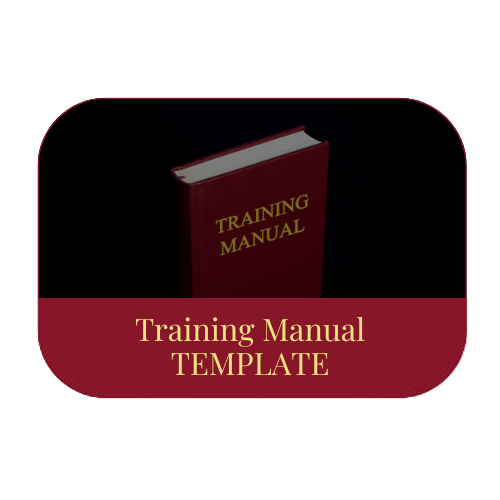 Training Manual Template