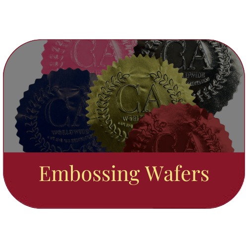 embossing wafers