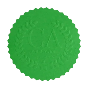 Green Embossing Wafer