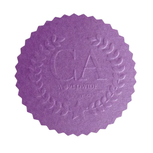 Purple Embossing Wafer