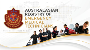 Australasian Registry of Emergency Medical Technicians logo